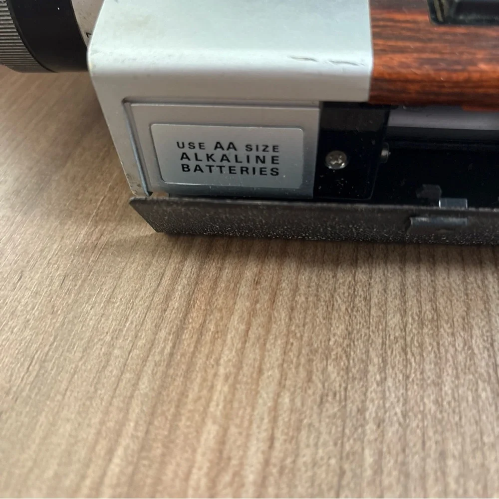 Kodak XL360 Movie Camera Black and Silver Timeless Design - untested